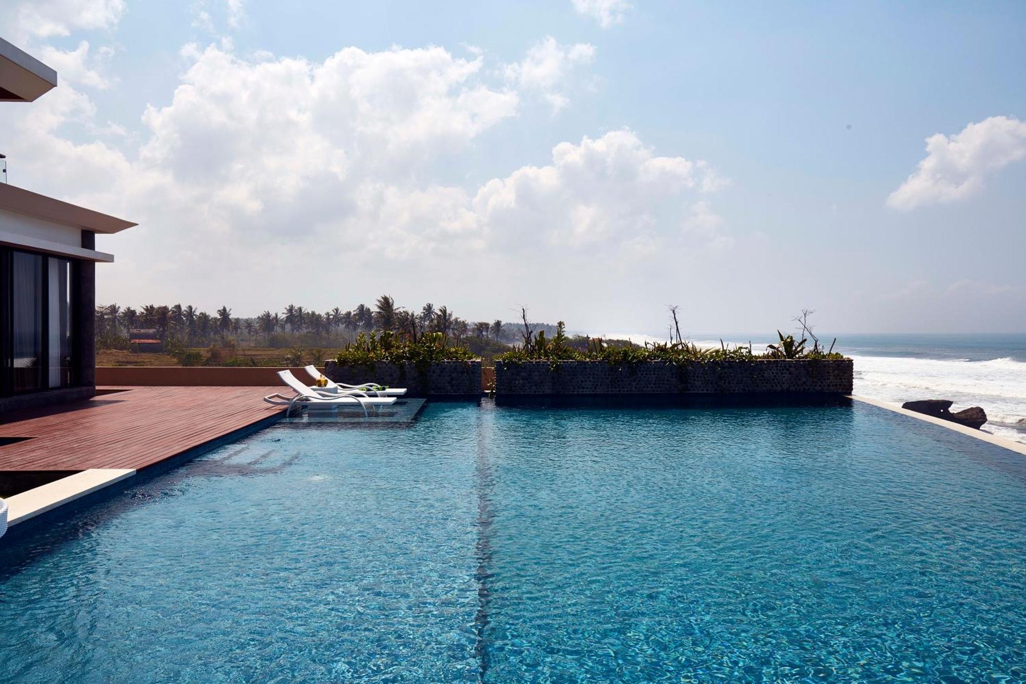 Abian Kapas Beach House Selemadeg Exteriör bild