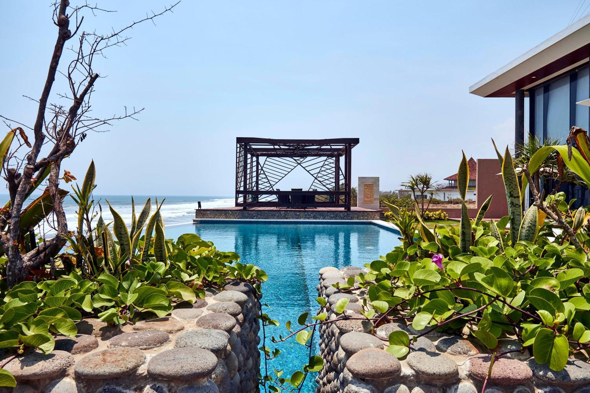 Abian Kapas Beach House Selemadeg Exteriör bild