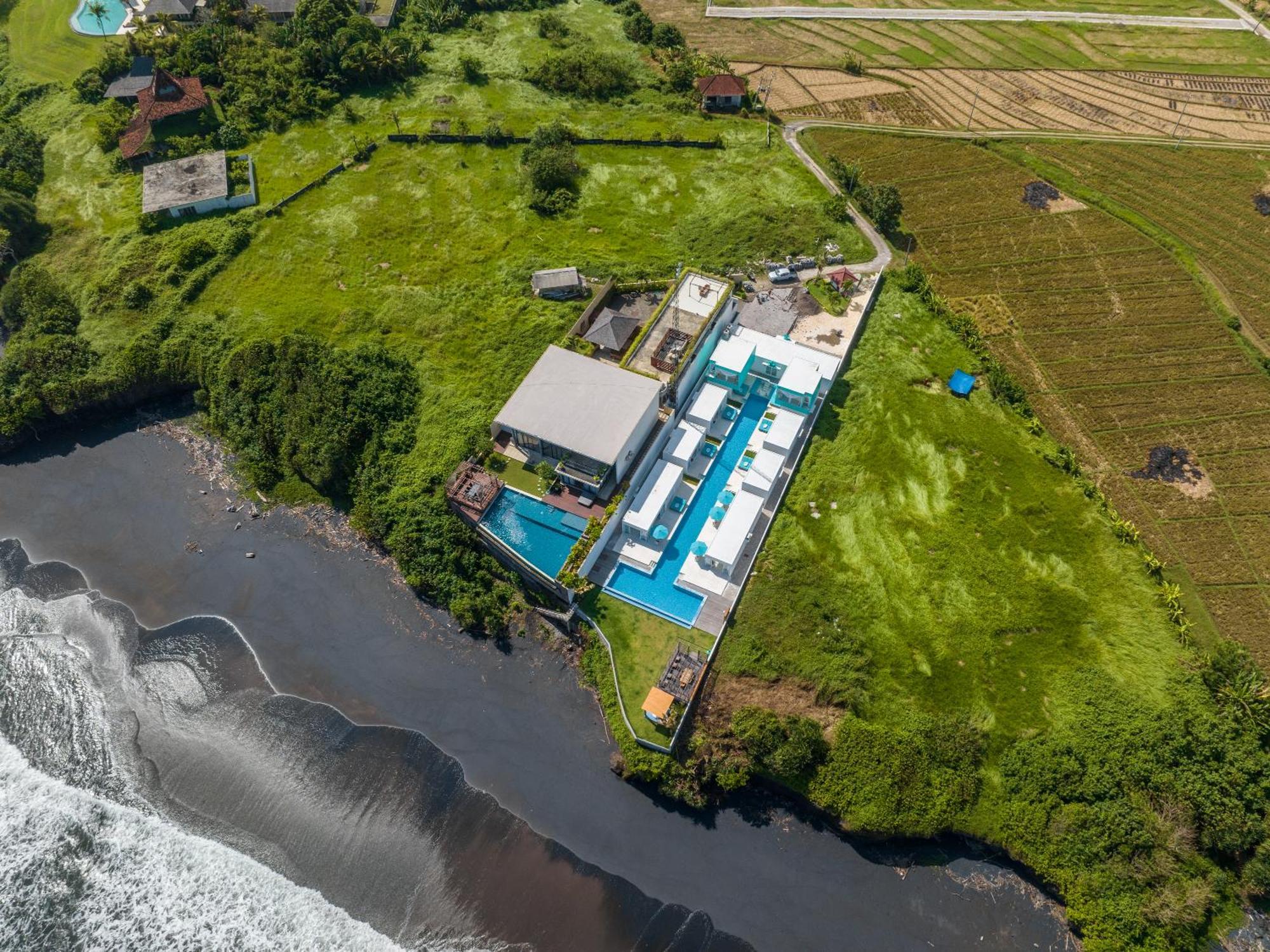 Abian Kapas Beach House Selemadeg Exteriör bild