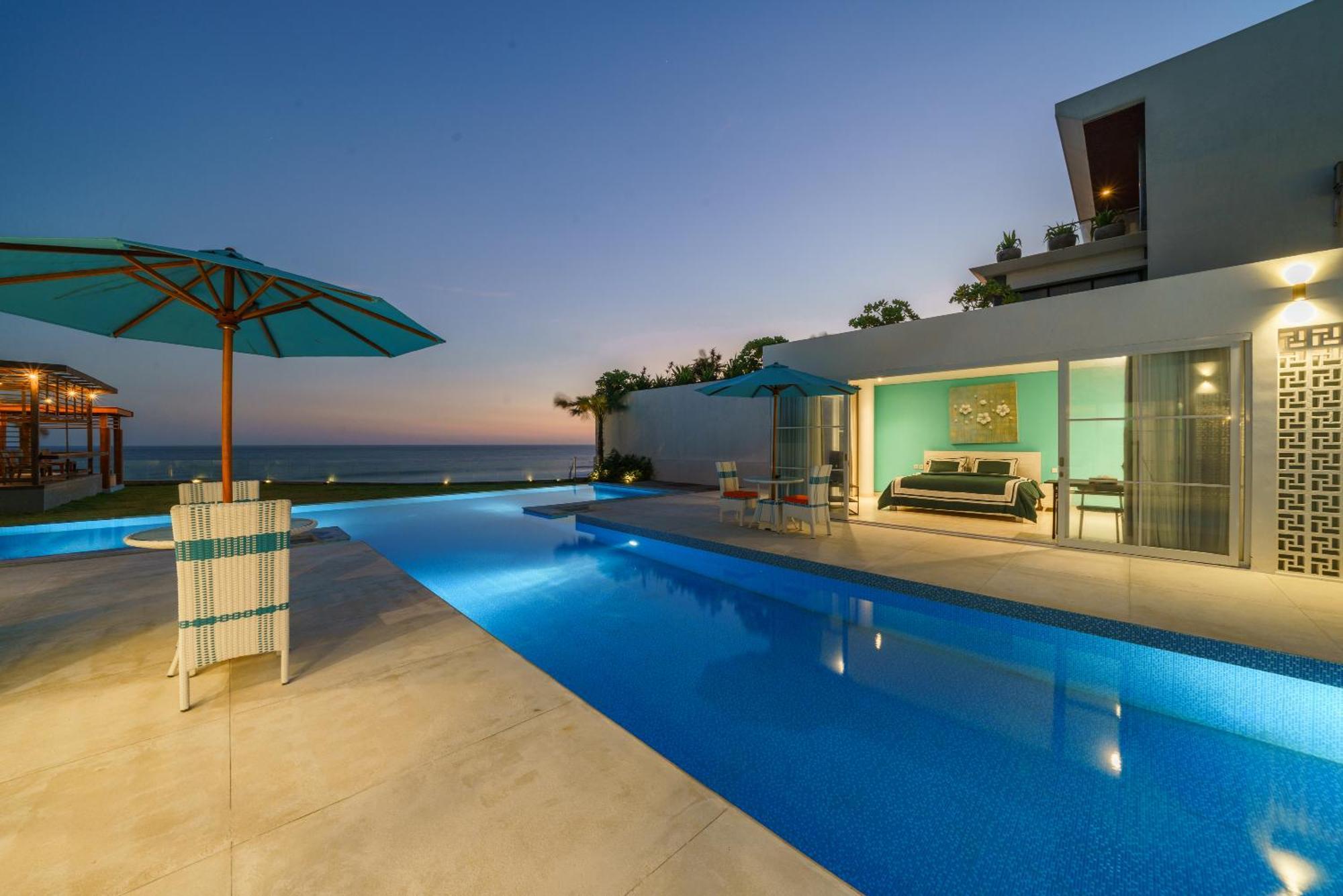 Abian Kapas Beach House Selemadeg Exteriör bild
