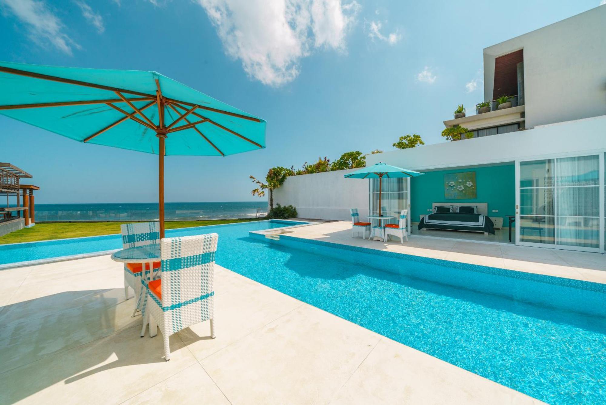 Abian Kapas Beach House Selemadeg Exteriör bild