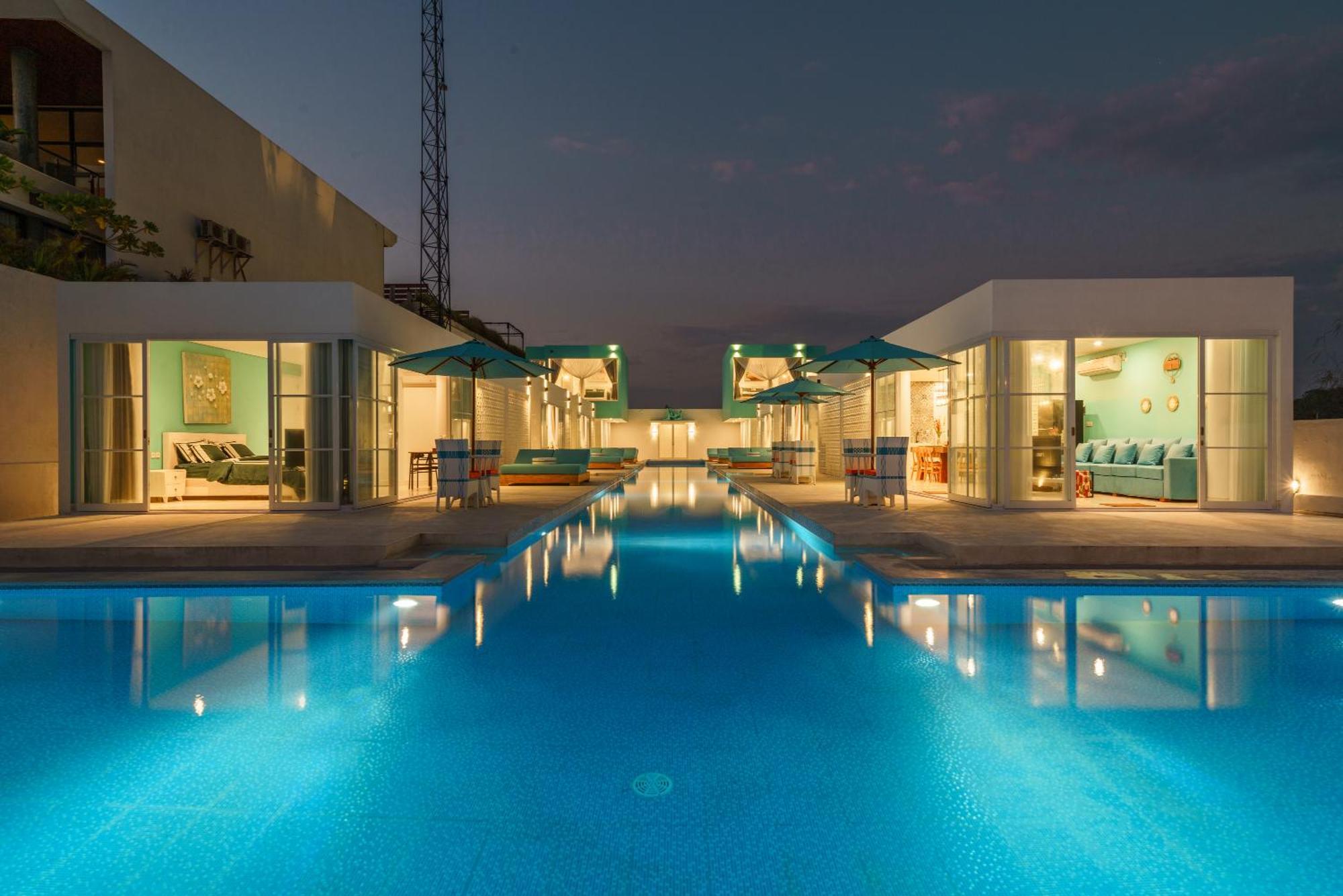 Abian Kapas Beach House Selemadeg Exteriör bild